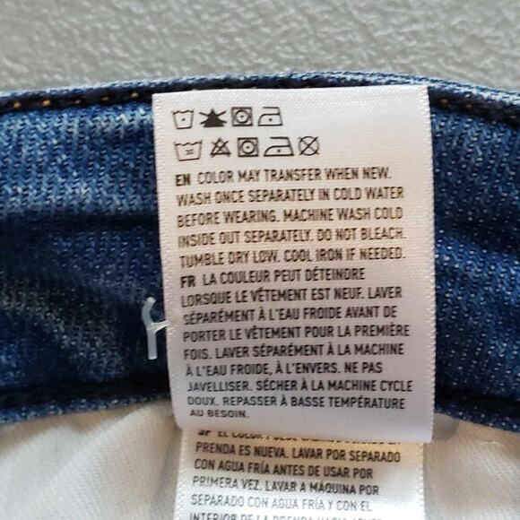 American Eagle AE Jeans Men’s Size 31x32 Flex Denim Slim 5-Pocket Distressed - Picture 10 of 11